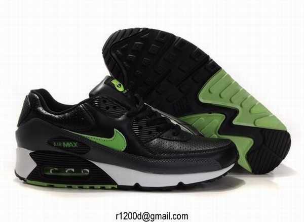 nike air max 90 noir et verte