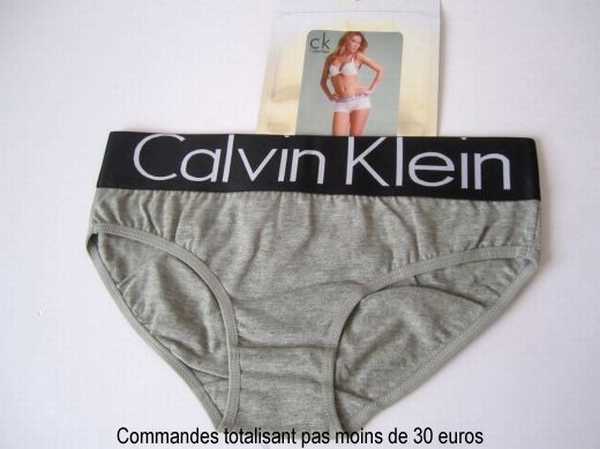 slip femme coton pas cher