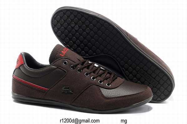 Chaussures lacoste homme pas cher