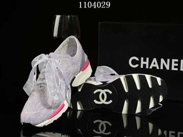 basket chanel femme orange