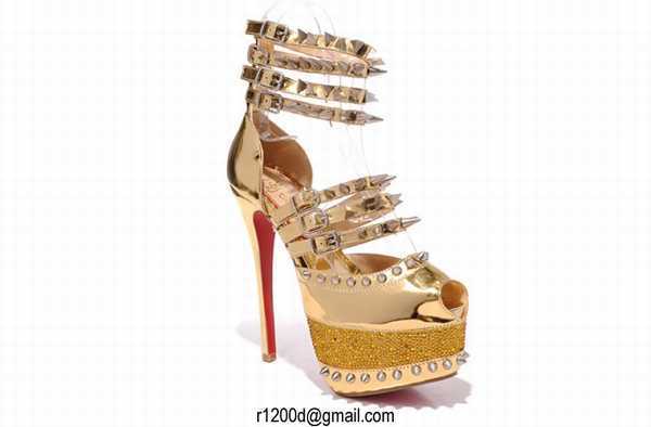 sandales louboutin pas cher