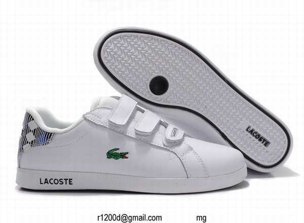 lacoste basket femme solde