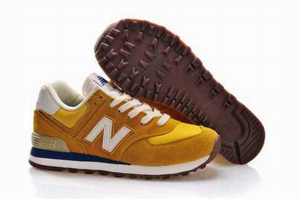 new balance femme jaune moutarde