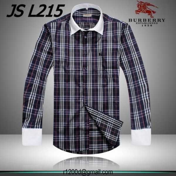 chemise burberry solde