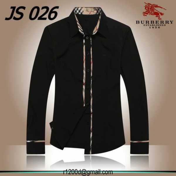 chemises burberry femme pas cher