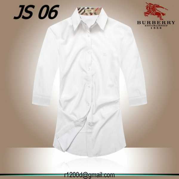 prix chemise burberry homme