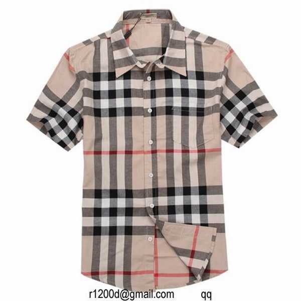 chemise burberry solde