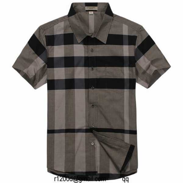 chemise burberry pas cher homme