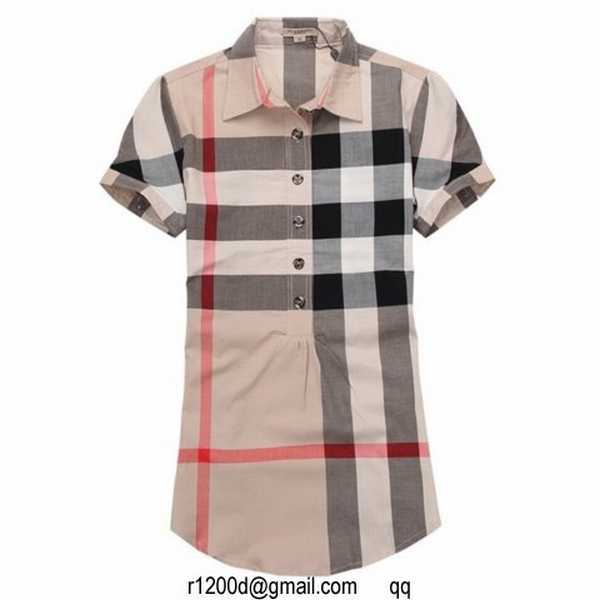 chemise femme burberry