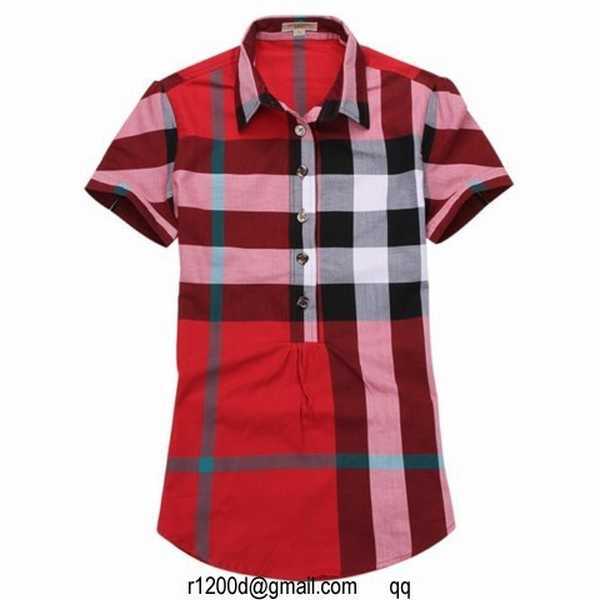 Chemise manche courte femme pas cher occasion