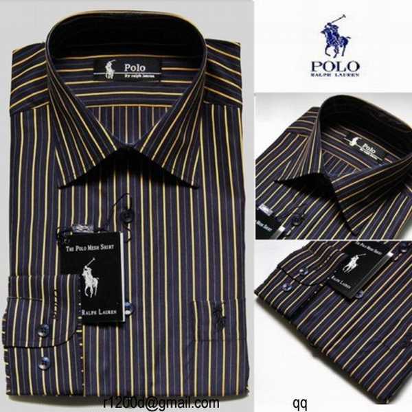 chemise ralph lauren homme pas cher