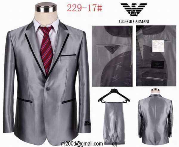 costume armani soldes