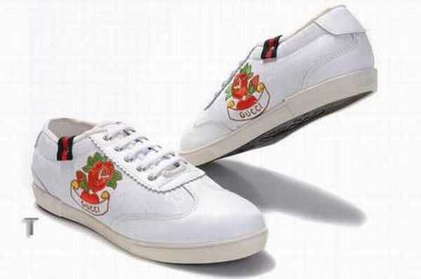 gucci chaussure blanche