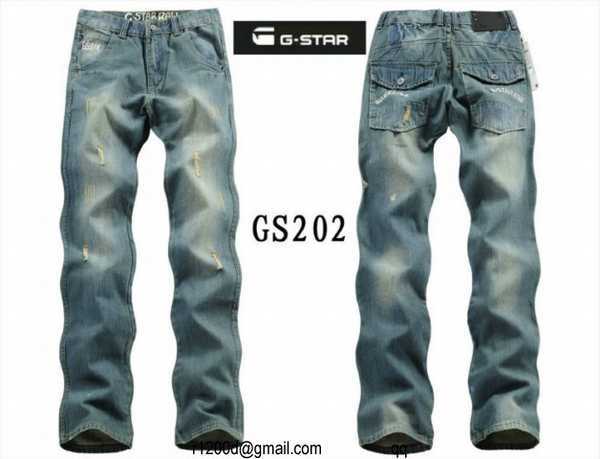 jean g star homme solde