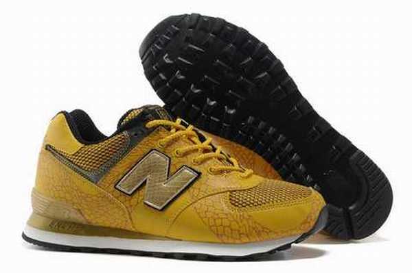 new balance moutarde femme