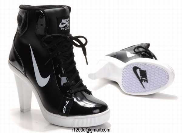 nike dunk compensées pas cher
