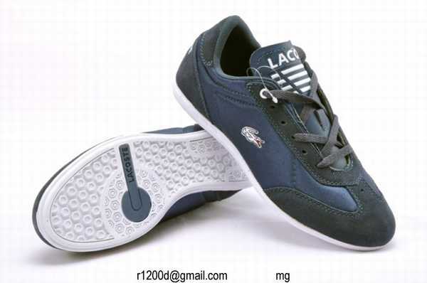 lacoste chaussure pas cher