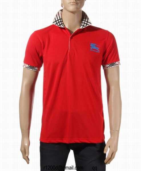 vetement de marque de luxe pas cher polo burberry homme