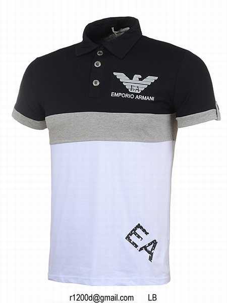 polo armani noir