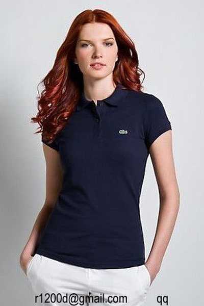 polos lacoste femme pas cher