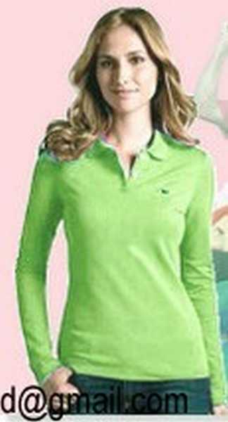polo lacoste femme pas cher