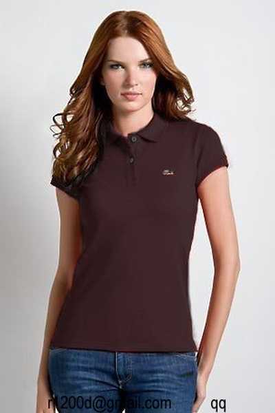 haut lacoste femme