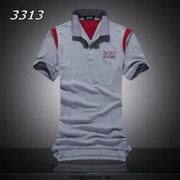 polo noir hugo boss tee shirt homme noir polo manche