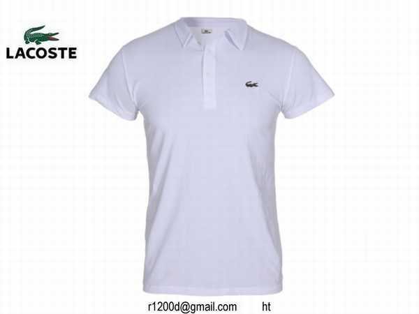 polos lacoste soldes