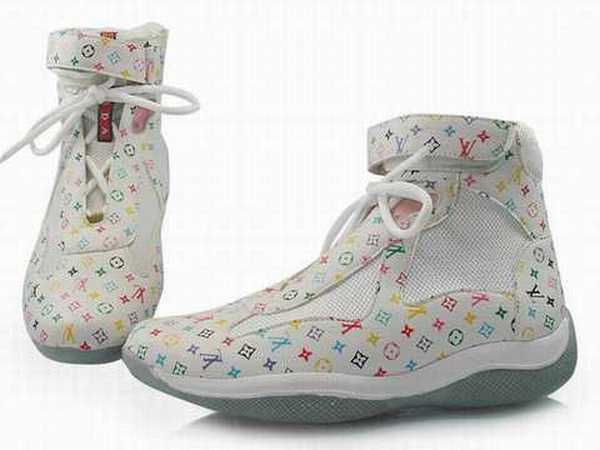 chaussure prada blanche