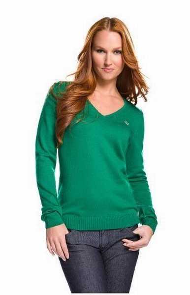 pull femme lacoste