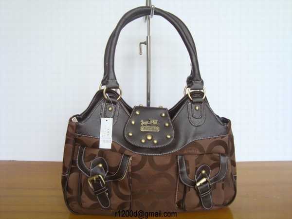 sac coach pas cher