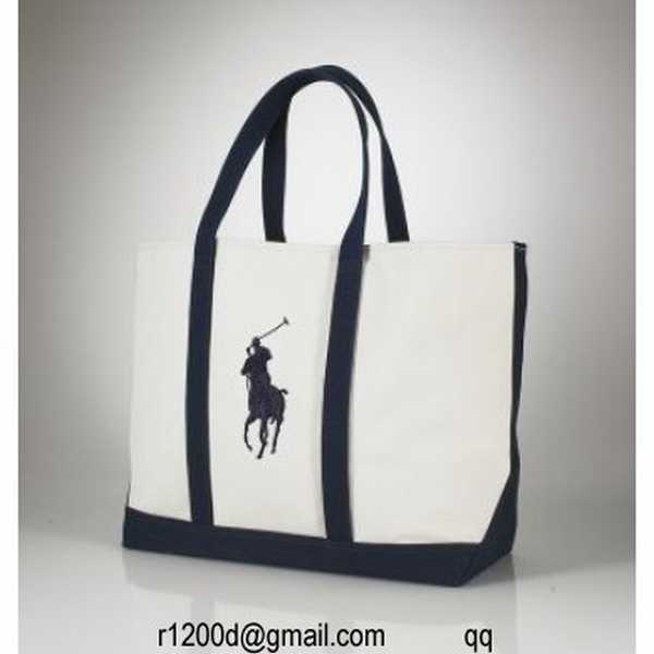 sac ralph lauren toile