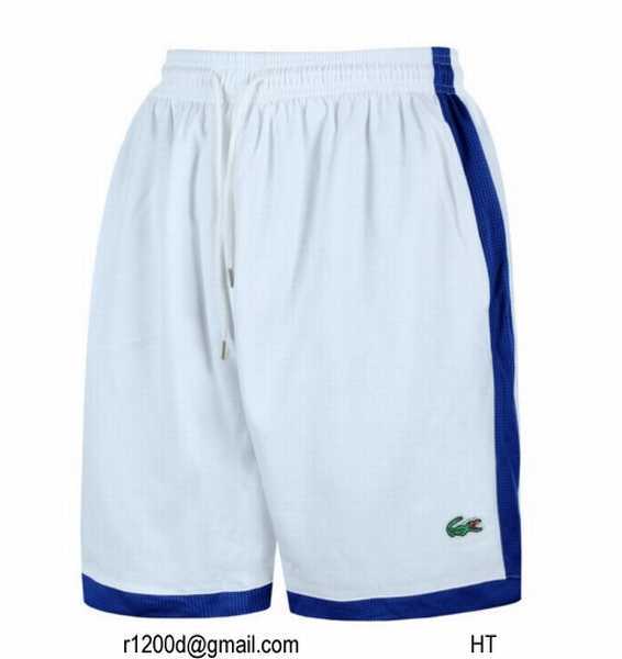 short de bain lacoste pour homme