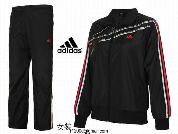 jogging adidas gris et rose