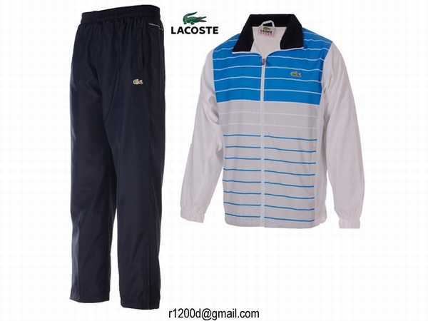survetement lacoste homme pas cher
