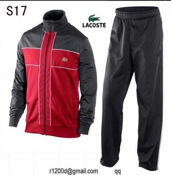 survet lacoste solde