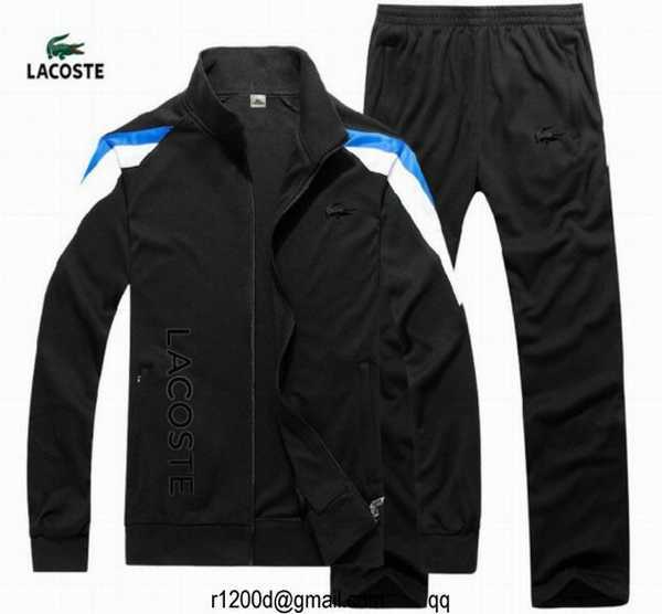 survetement lacoste lyon jogging lacoste homme survetement