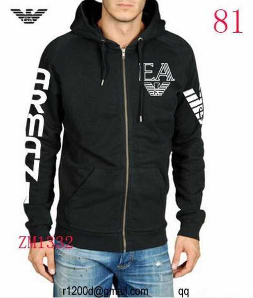 sweat armani homme pas cher