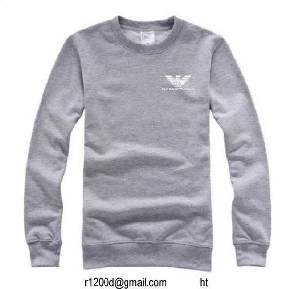 sweat armani homme pas cher