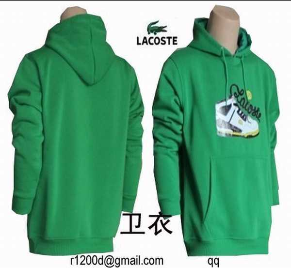 pull fin lacoste homme