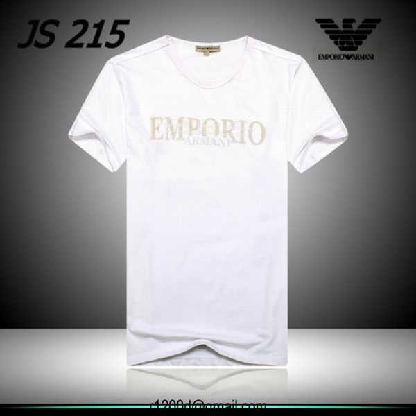 tee shirt armani homme pas cher