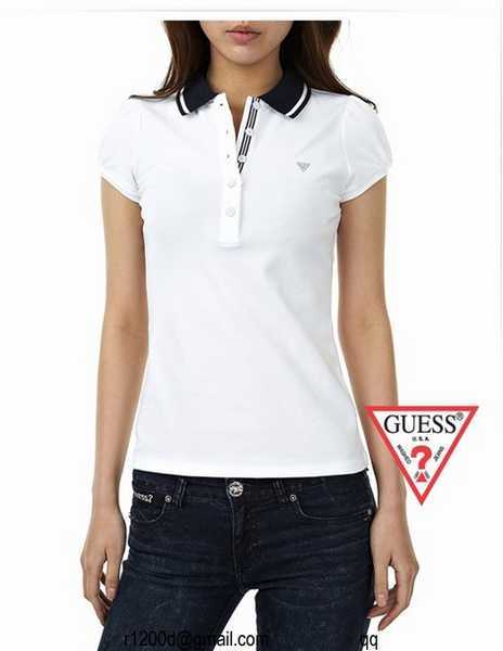 polo guess femme