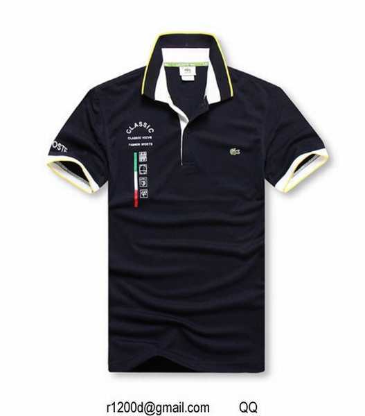 polos lacoste soldes