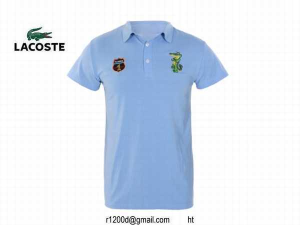 t shirt manche longue col v lacoste pas cher polo lacoste