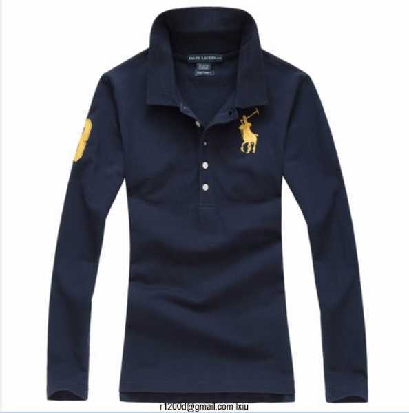 polo ralph lauren manche longue pas cher