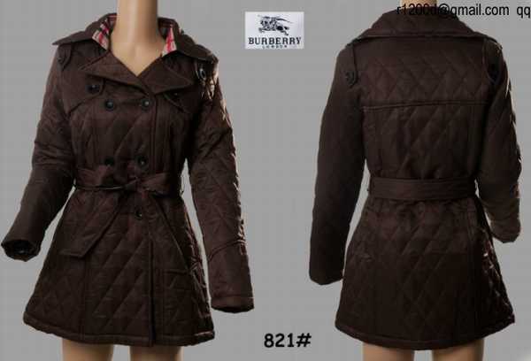 burberry veste femme