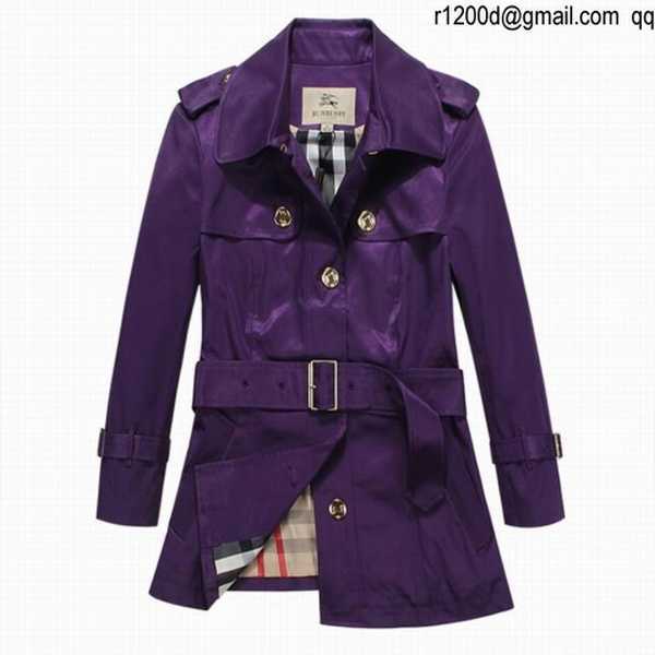 trench femme burberry pas cher