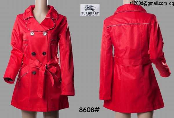 imper burberry femme occasion