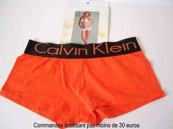 lot boxer femme calvin klein