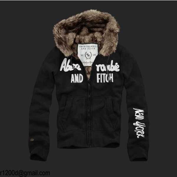 veste abercrombie fourrure